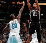 Tim Duncan Hits Game Winning Shot To Beat The  Hornets (VIDEO)