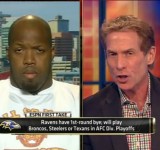 Terrell Suggs Calls Skip Bayless A ‘Douchebag’ On ESPN’s First Take (VIDEO)
