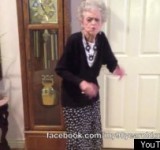 90 Year Old Grandma Pays Tribute To Whitney Houston With Dance (VIDEO)
